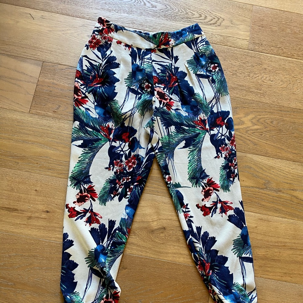 PHILOSOPHY Tropical print lightweight jogger pants